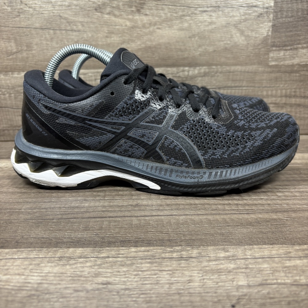 Asics Gel-Kayano 27 Black Womens US Size 9 EUR 40.5 1012A715 Running Shoes